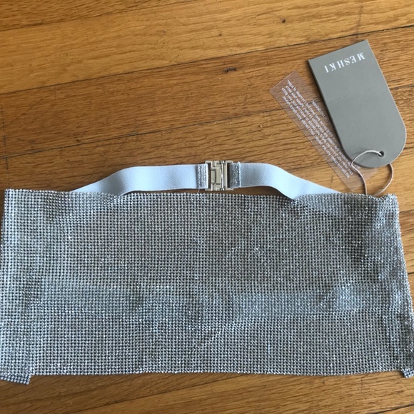 MESHKI lot NWT (jacket, dress, playsuit, bandeau) size XS, $330 value - Picture 11 of 12